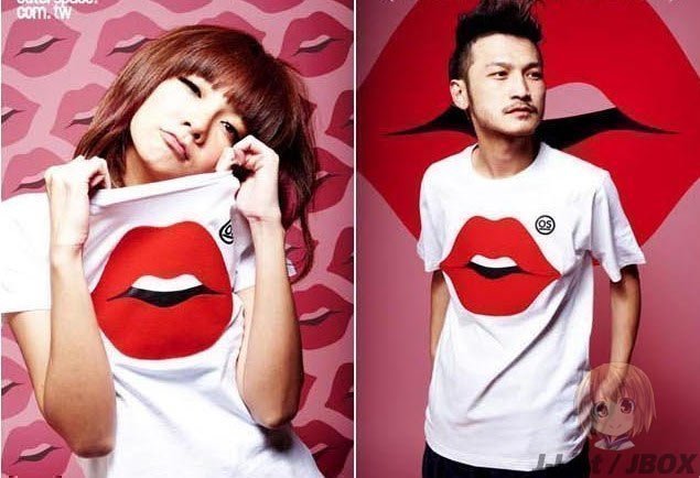Kiss You Pair Shirt - Black ‾ Girl's Shirt