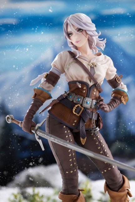 Ciri 1/7 THE WITCHER BISHOUJO Figure -- The Witcher