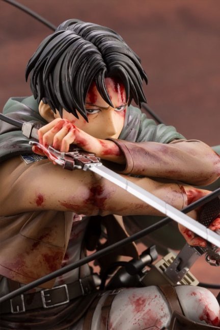 Levi 1/7 ARTFX J Figure Fortitude ver. -- Attack on Titan