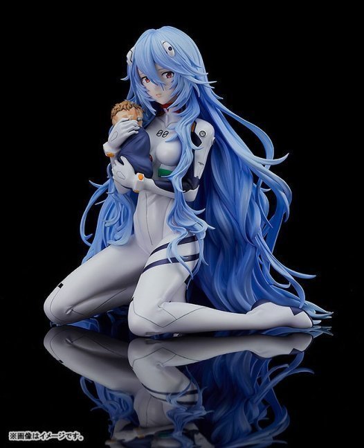 Rei Ayanami 1/7 Figure Long Hair Ver. -- Rebuild of Evangelion