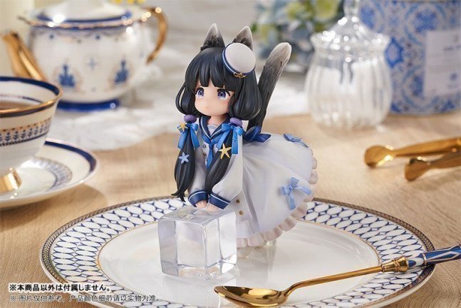 Original Chibi Figure 'DLC' Series Vol.3 'Tea Time Cats': 'Cow Cat'