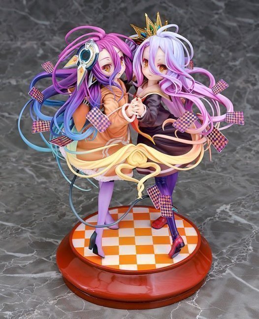 Shiro & Schwi 1/7 Figure -- No Game No Life Zero