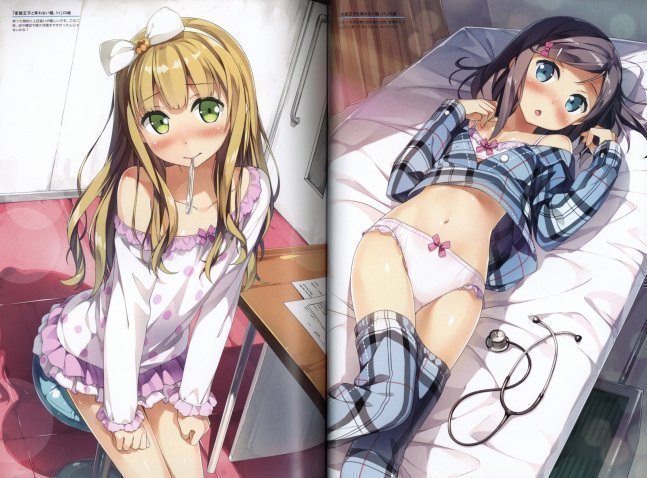 Note - The Hentai Prince And The Stony Cat -- Kantoku Art Works