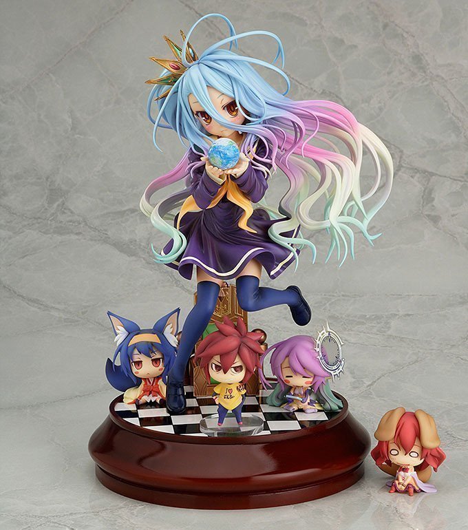 Shiro 1/7 Figure -- No Game No Life (Reissue)