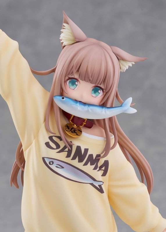 My Cat Is A Kawaii Girl KINAKO -Play With Ver.- PVC Figure