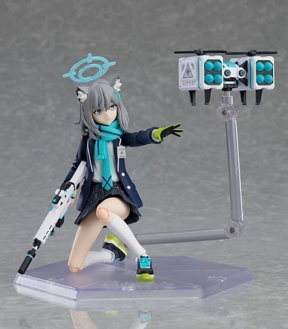 Sunaookami Shiroko Figma Action Figure -- Blue Archive