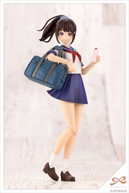 Sousai Shoujo Teien Yuuki Madoka Plastic Model -Touou High School, Summer Uniform-