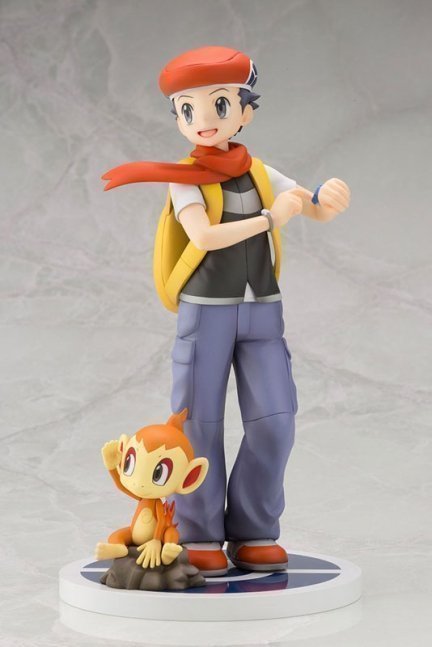 Lucas with Chimchar 1/8 ARTFX J Figure -- Pokemon