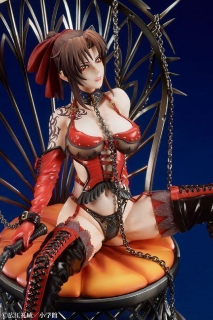 Revy 1/7 20th Anniversary Figure Scarlet Queen ver.  -- Black Lagoon