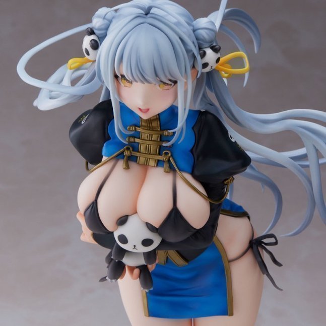 Panda-chan (Chinese Dress) Figure Illustrated by Sencha
