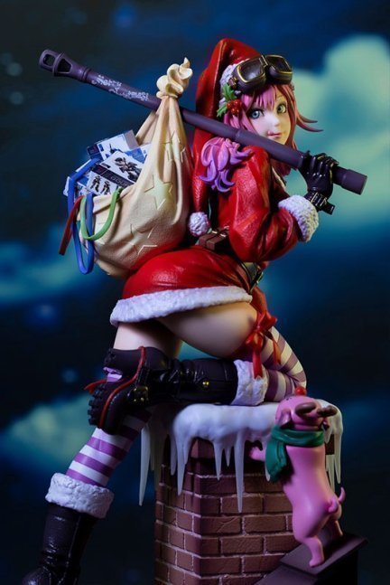 Plastic Angel Anje Come Down the Chimney 1/7 Figure Illustrated by Shunya Yamashita