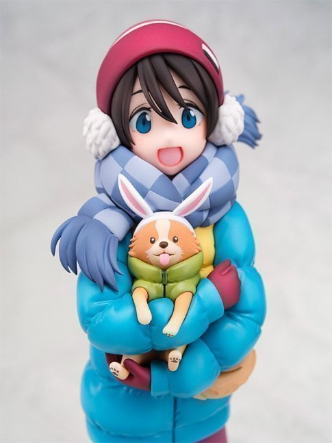 Ena Saito & Chikuwa 1/7 Figure -- Yuru Camp
