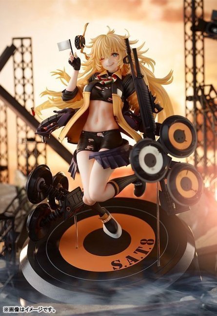 S.A.T.8 1/7 Figure Heavy Damage Ver. -- Girls' Frontline
