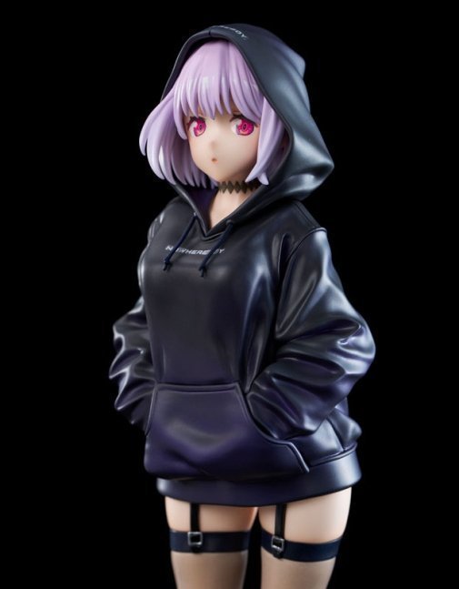 Akane Shinjo ZOZO BLACK COLLECTION Figure -- Denkou Choujin GRIDMAN UNIVERSE