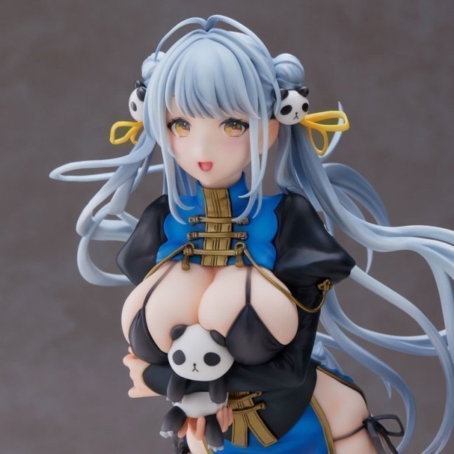 Panda-chan (Chinese Dress) Figure Illustrated by Sencha