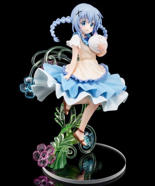 Chino in Full Bloom Summer Dress Ver. 1/7 Figure -- Is the order a rabbit?