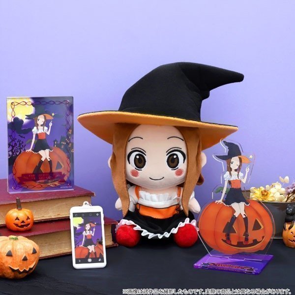 Teasing Master Takagi-san 3 Plush Set Autumn -Halloween-