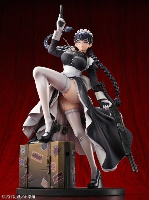 Roberta 1/7 Figure Nightmare Maid Ver. -- Black Lagoon