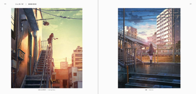 Beautiful Sight Illustration - Background Illustrations And Scenes From Anime And Manga Works