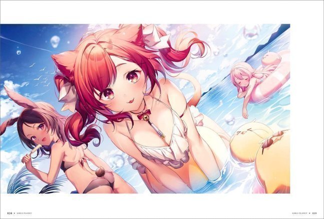 GIRLS PLANET Komeshiro Kasu Art Book
