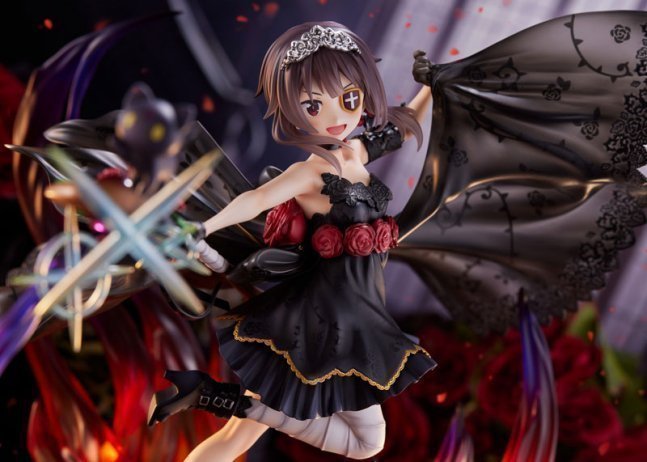 Megumin 1/7 Figure The Black Rose Dress ver. -- God's Blessing on This Wonderful World!