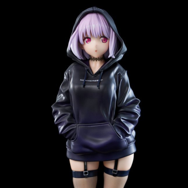 Akane Shinjo ZOZO BLACK COLLECTION Figure -- Denkou Choujin GRIDMAN UNIVERSE