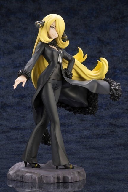 Cynthia with Garchomp 1/8 ARTFX J Figure -- Pokemon