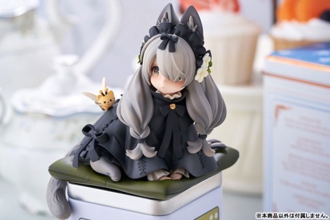 Original Deformed Figure "DLC" Series Vol.2 "Tea Time Cats":"British Shorthair"
