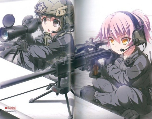 Learn Sniper Techniques from Illustrations -- Moe Encyclopedia