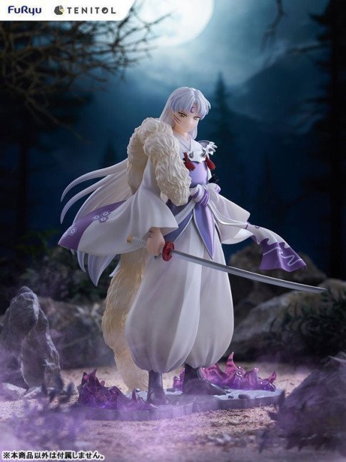 InuYasha Sesshomaru TENITOL Figure -- InuYasha