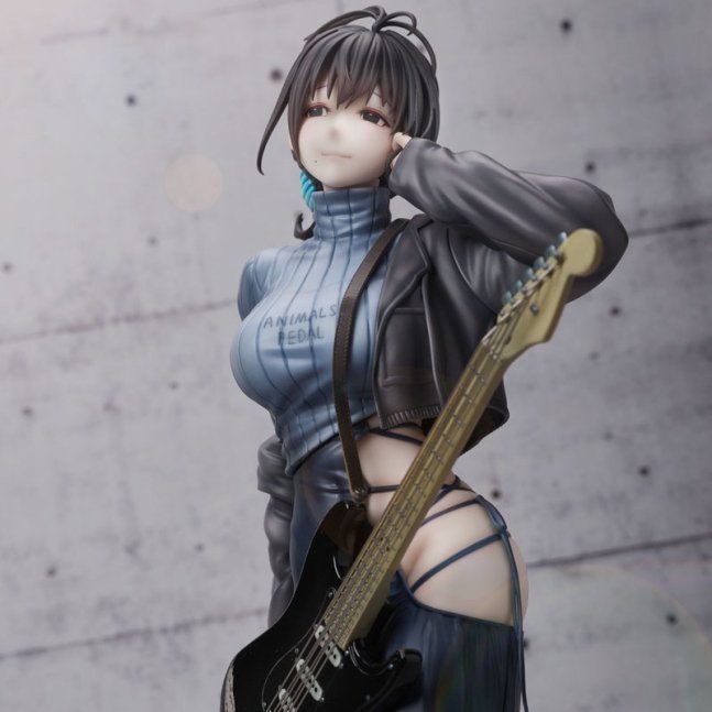 Guitar Sisters (Mei Mei) Figure Backless Dress ver. Illustrated by hitomio16