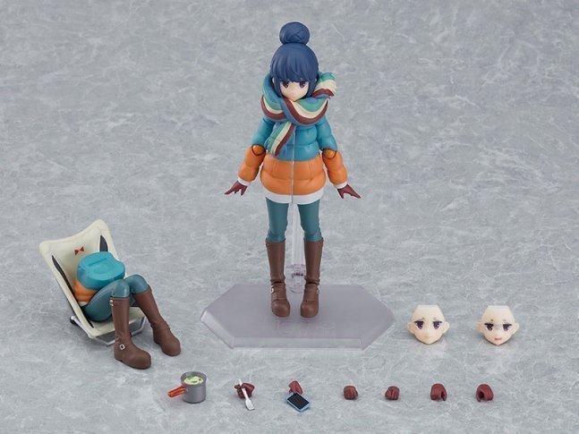 Rin Shima Figma Action Figure -- Yuru Camp