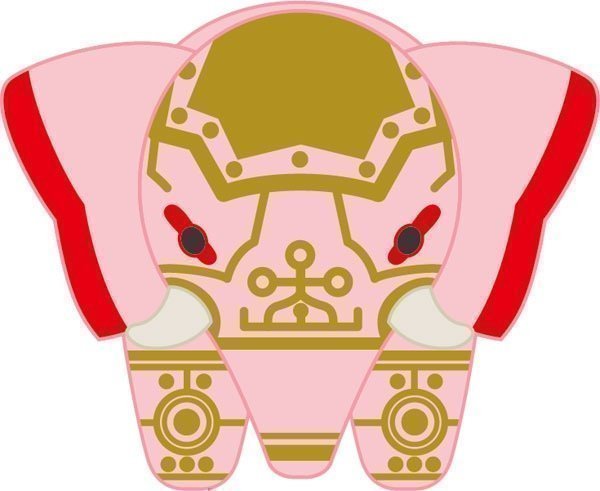 Fushiguro's Shikigami Plush Keychain Max Elephant -- Jujutsu Kaisen