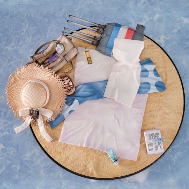 Dunkerque Figure Summer Sucre ver. -- Azur Lane