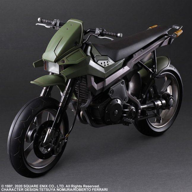 Jessie & Bike SET PLAY ARTS Kai Action Figure -- Final Fantasy VII