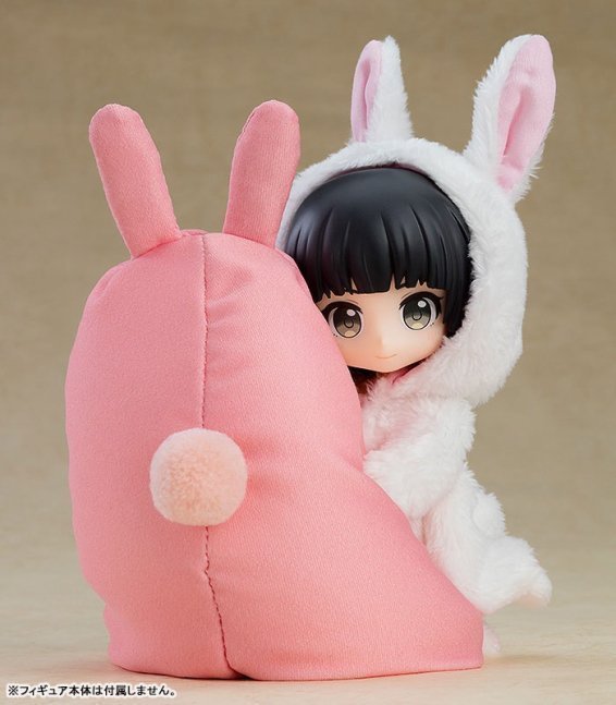 Nendoroid More Bean Bag Chair Rabbit Pink