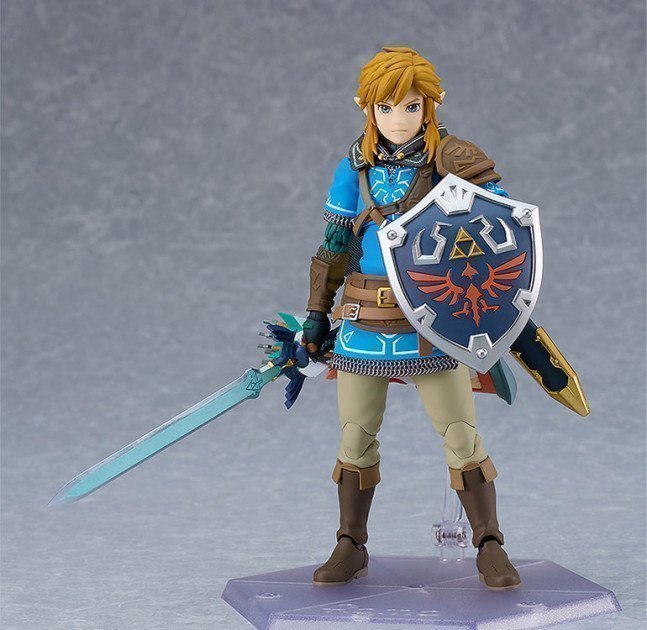 Link Figma Action Figure -- The Legend of Zelda: Tears of the Kingdom ver.