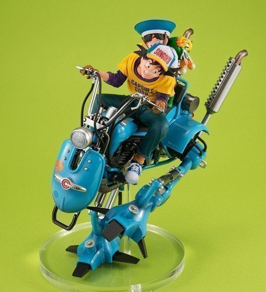Son Goku & Gohan & Bipedal Walking Robot Desktop Real McCoy EX Figure