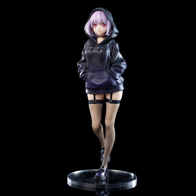 Akane Shinjo ZOZO BLACK COLLECTION Figure -- Denkou Choujin GRIDMAN UNIVERSE
