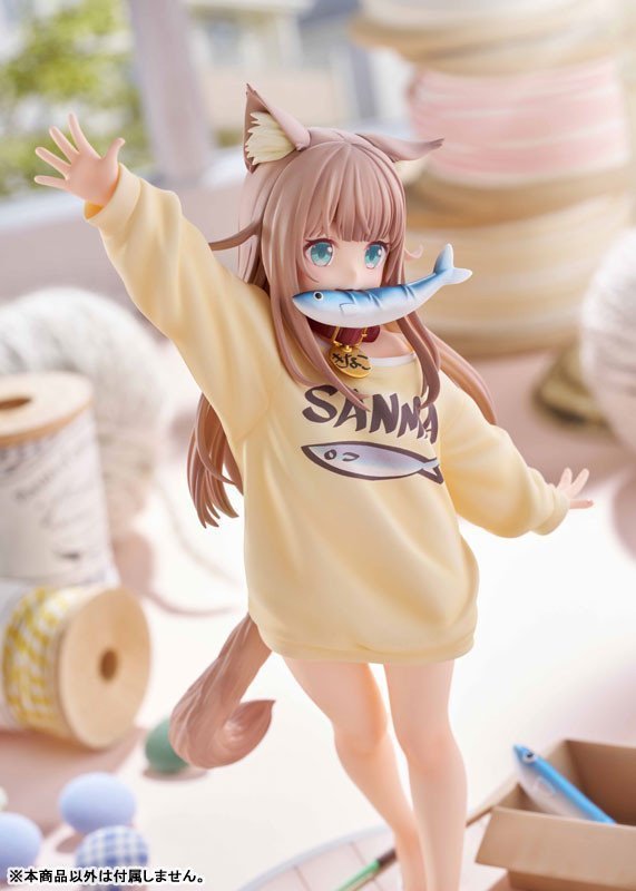 My Cat Is A Kawaii Girl KINAKO -Play With Ver.- PVC Figure