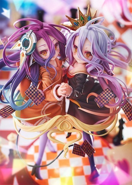 Shiro & Schwi 1/7 Figure -- No Game No Life Zero