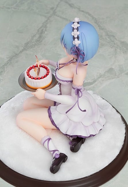 Rem 1/7 Figure Birthday Cake Ver. -- Re:ZERO -Starting Life in Another World