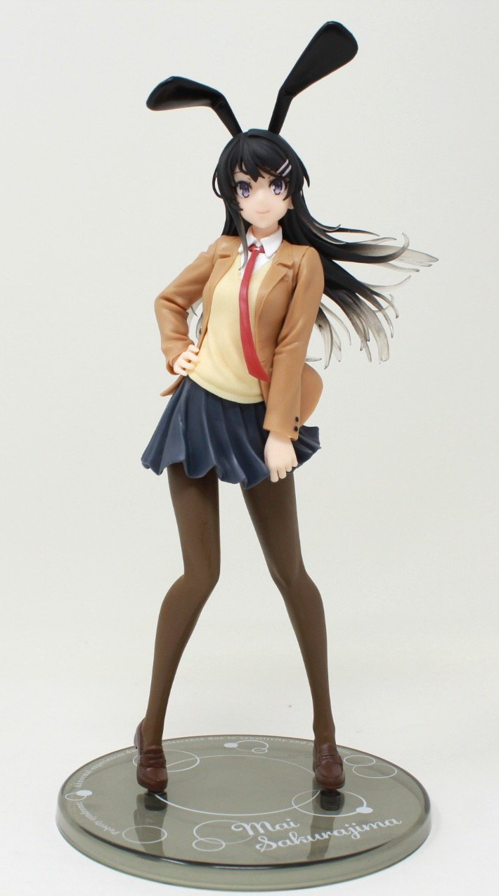 Seishun Buta Yarou Series Sakurajima Mai Bunny Sexy Anime Figures