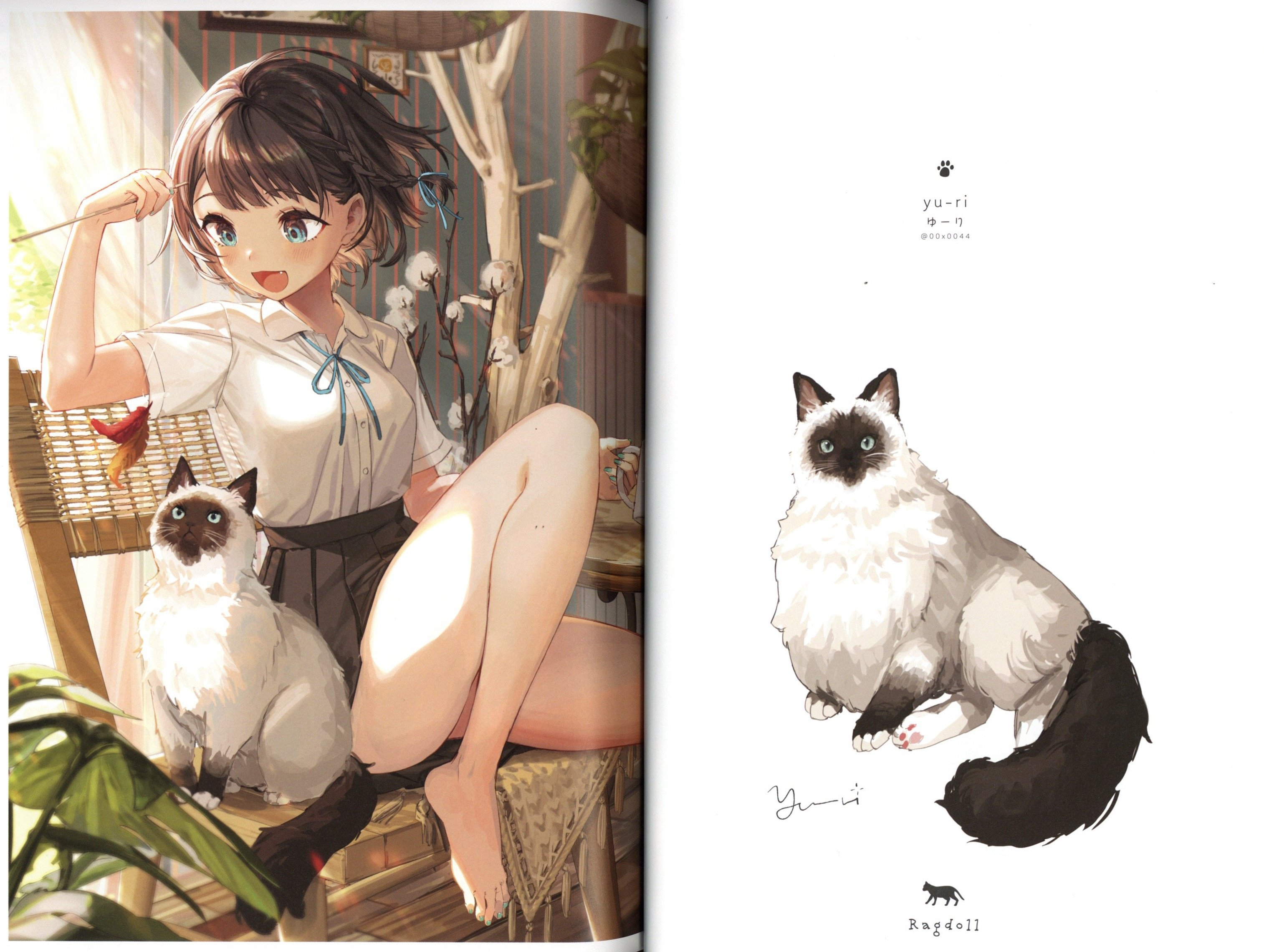anime, anime cat and soft - image #6428637 on