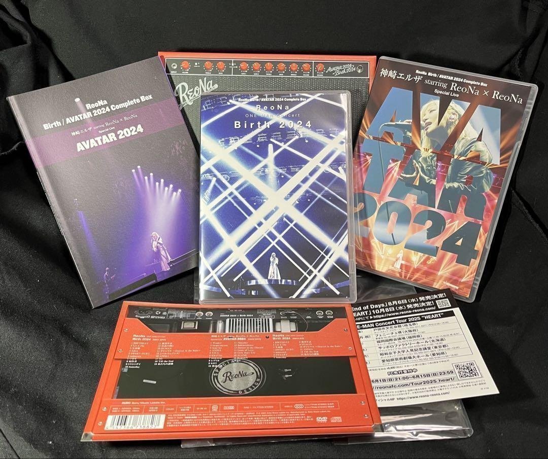 ミュージック ReoNa Birth / AVATAR 2024 Complete Box ReoNa Birth / AVATAR 2024 Complete Box (Limited Edition