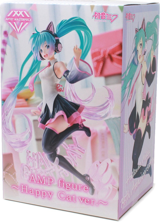 Miku Hatsune AMP Figure Happy Cat ver. | JBOX