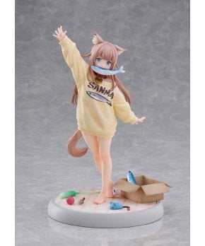 My Cat Is A Kawaii Girl KINAKO -Play With Ver.- PVC Figure