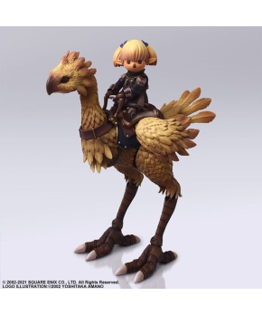 Shantotto & Chocobo BRING ARTS Action Figures -- Final Fantasy XI