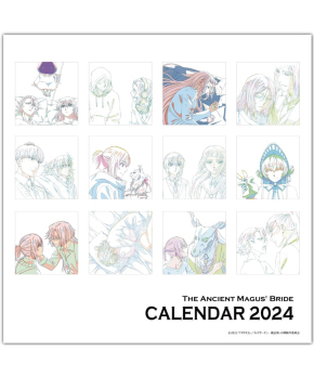 The Ancient Magus' Bride Season 2 - 2024 Anime Desktop Calendar